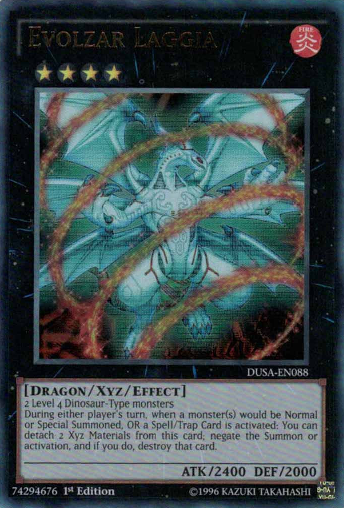 Evolzar Laggia [DUSA-EN088] Ultra Rare | Arkham Games and Comics