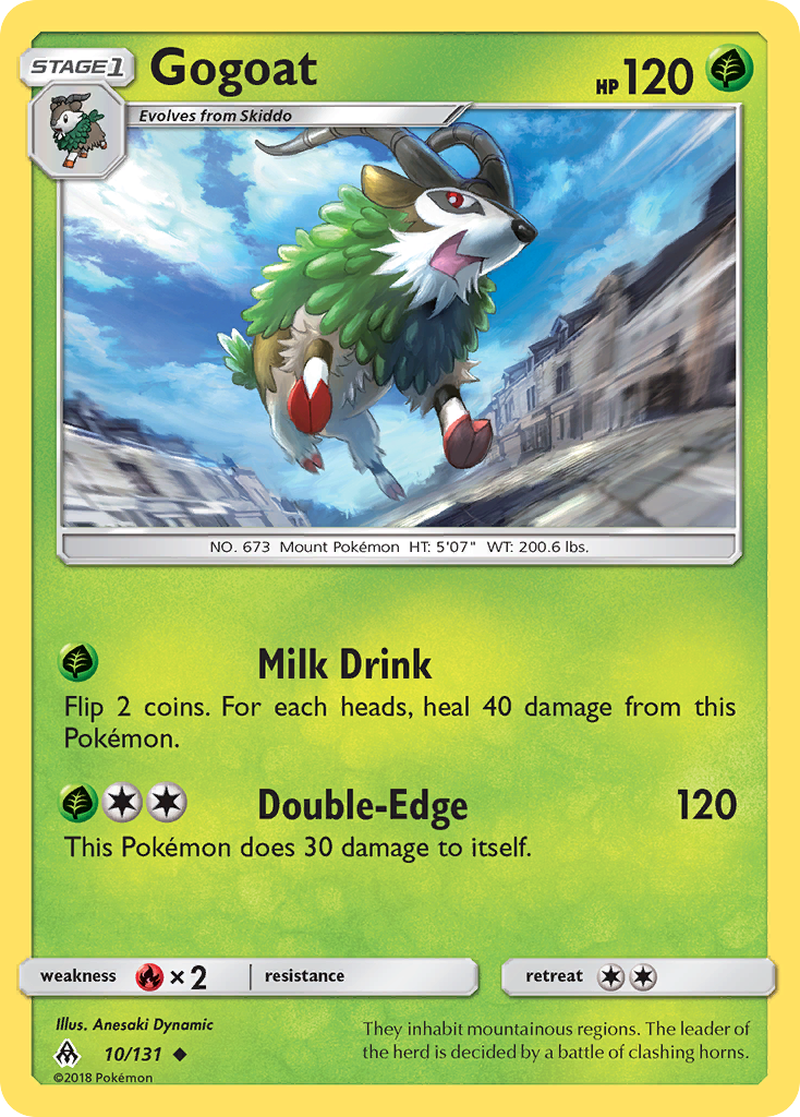 Gogoat (10/131) [Sun & Moon: Forbidden Light] | Arkham Games and Comics