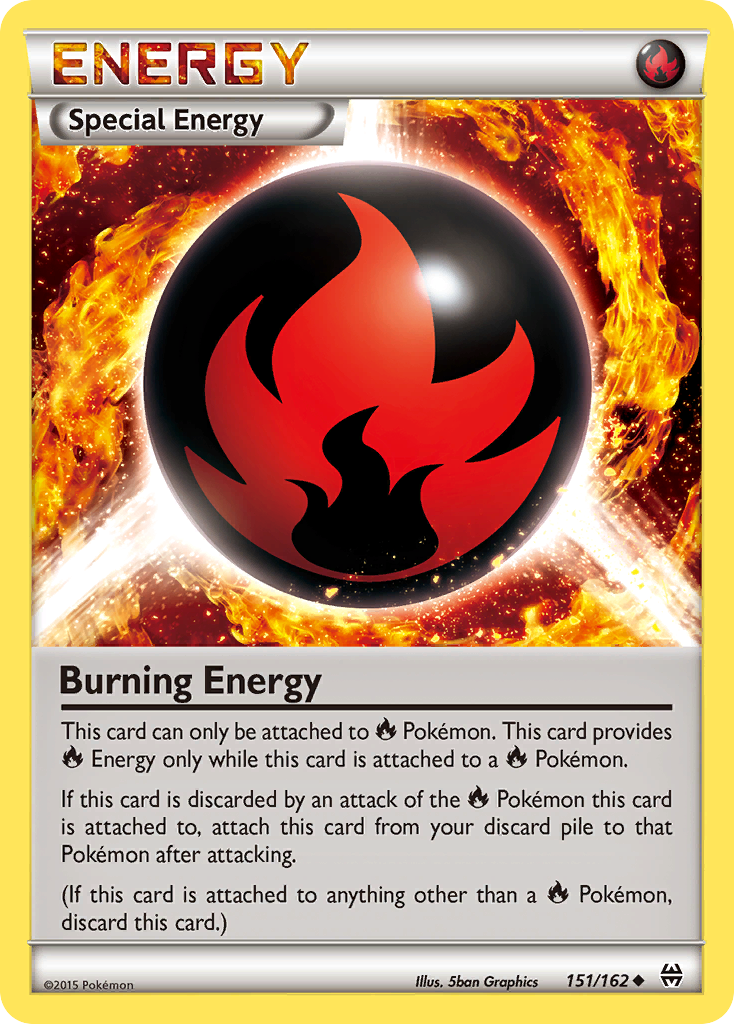 Burning Energy (151/162) [XY: BREAKthrough] | Arkham Games and Comics