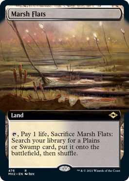 Marsh Flats (Extended Art) [Modern Horizons 2] | Arkham Games and Comics