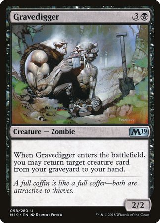 Gravedigger [Core Set 2019] | Arkham Games and Comics