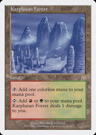 Karplusan Forest [Deckmasters] | Arkham Games and Comics