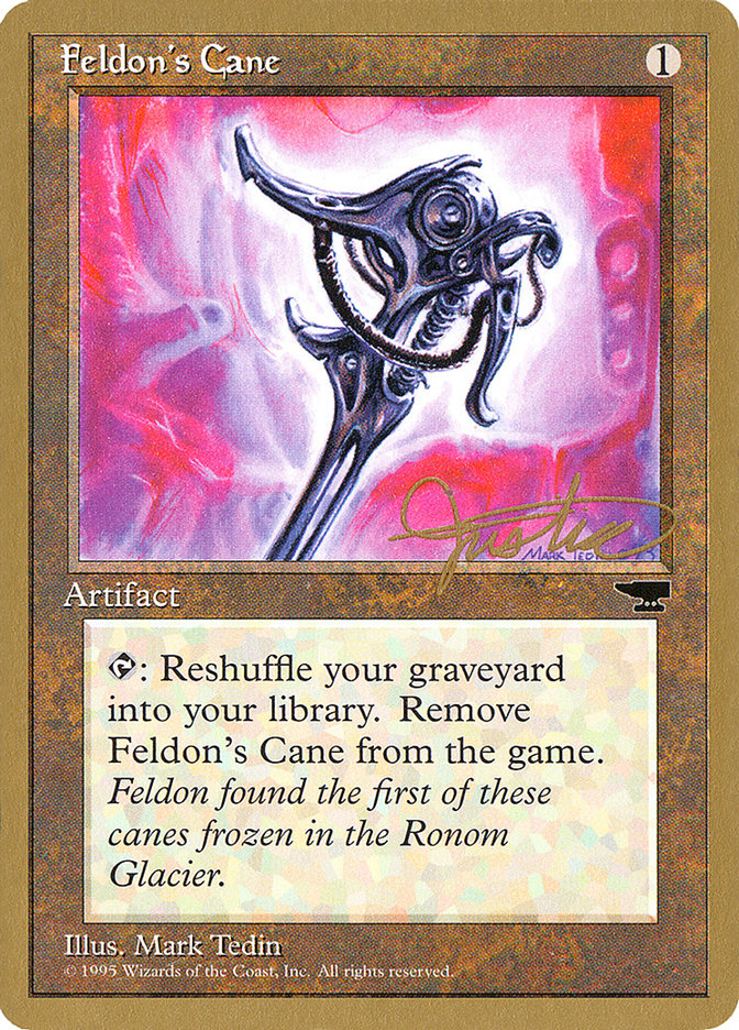 Feldon's Cane (Mark Justice) [Pro Tour Collector Set] | Arkham Games and Comics
