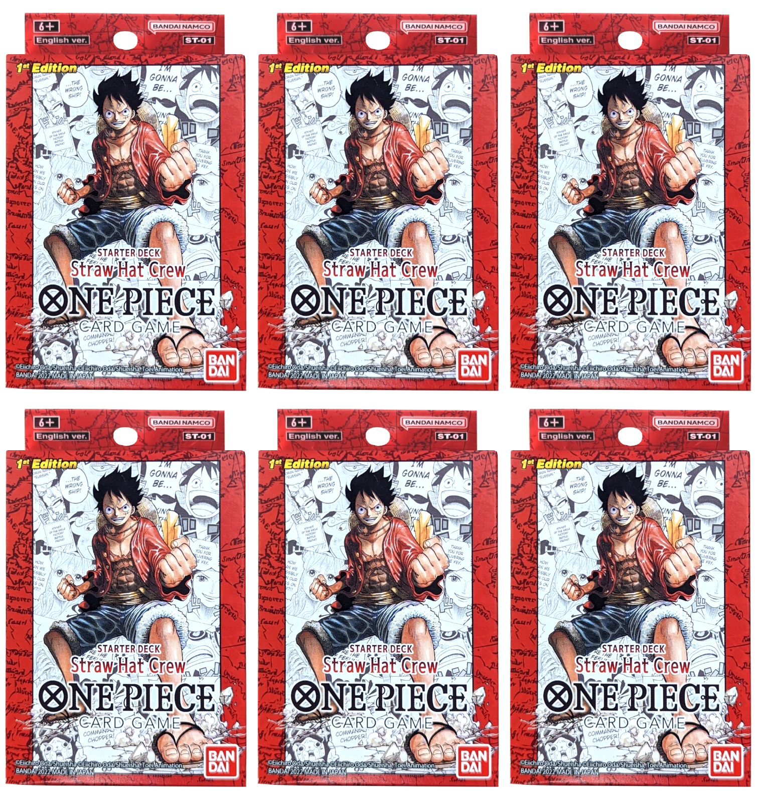 Super Pre-Release Starter Deck Display (Straw Hat Crew) | Arkham Games and Comics