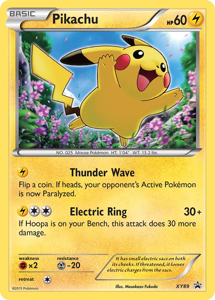 Pikachu (XY89) (Collector Chest) [XY: Black Star Promos] | Arkham Games and Comics