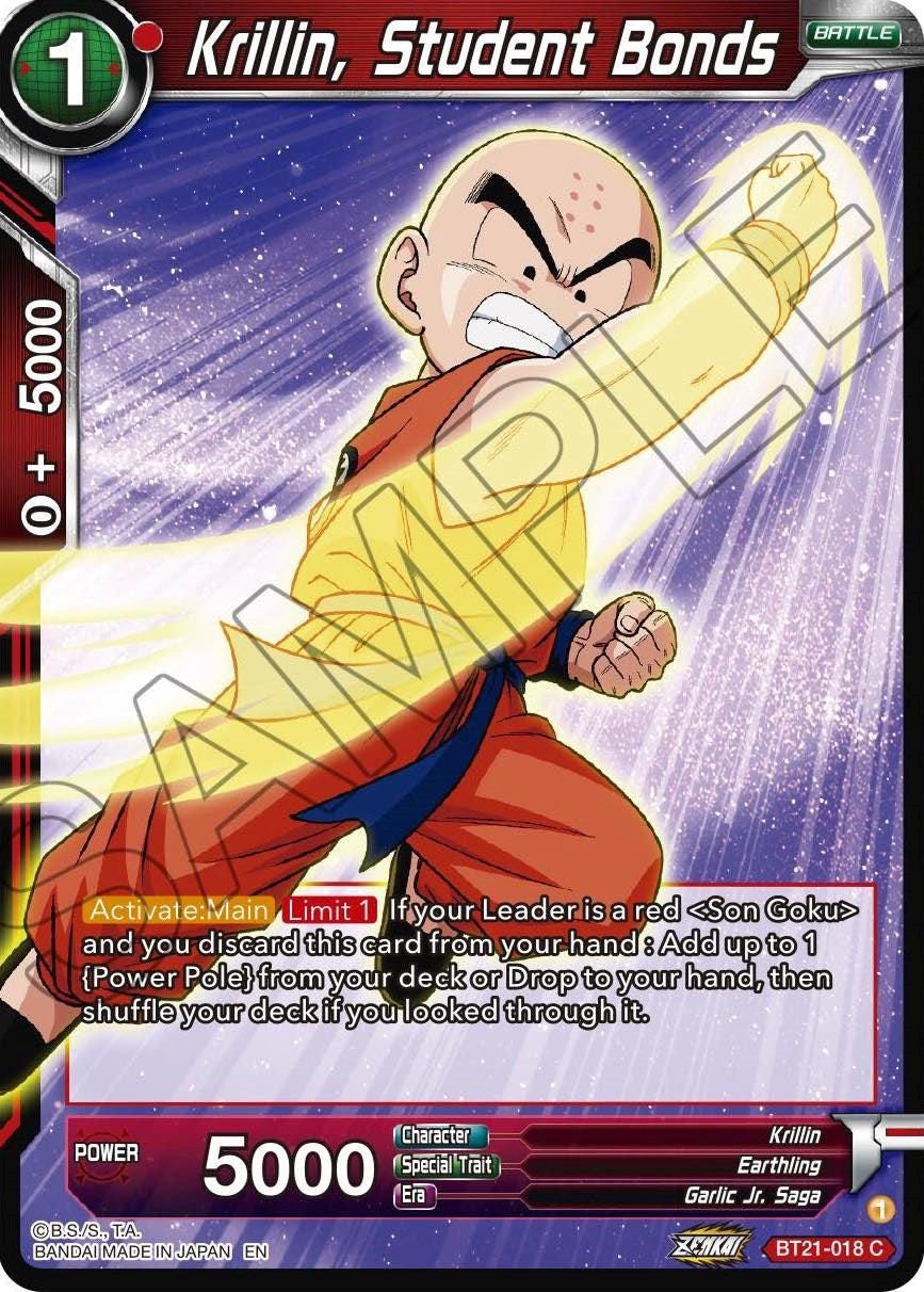 Krillin, Student Bonds (BT21-018) [Wild Resurgence] | Arkham Games and Comics