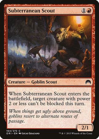 Subterranean Scout [Magic Origins] | Arkham Games and Comics