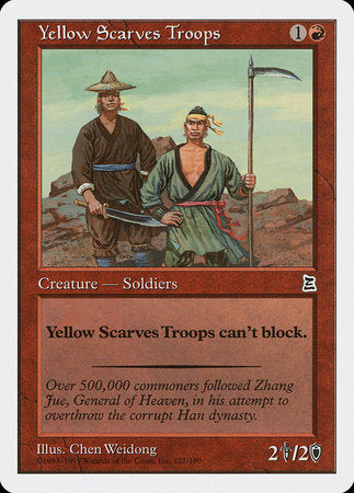 Yellow Scarves Troops [Portal Three Kingdoms] | Arkham Games and Comics