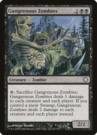 Gangrenous Zombies [Coldsnap Theme Decks] | Arkham Games and Comics