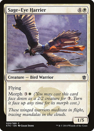Sage-Eye Harrier [Khans of Tarkir] | Arkham Games and Comics