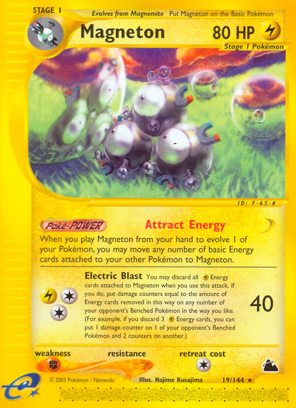 Magneton (19/144) [Skyridge] | Arkham Games and Comics