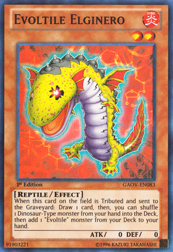 Evoltile Elginero [GAOV-EN083] Super Rare | Arkham Games and Comics