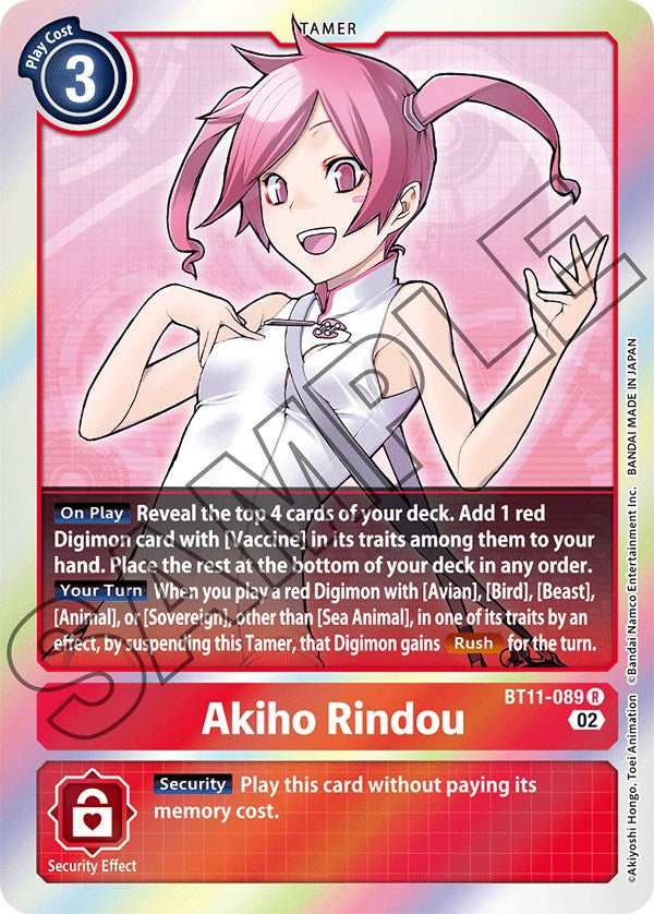 Akiho Rindou [BT11-089] [Dimensional Phase] | Arkham Games and Comics