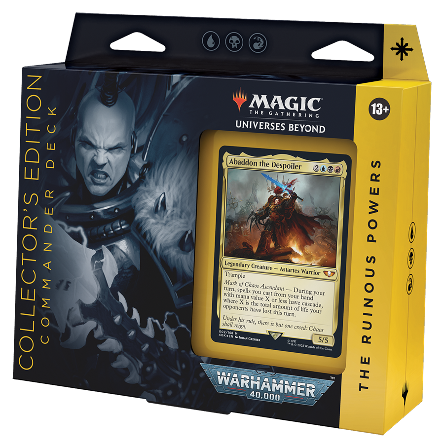 Warhammer 40,000 - Commander Deck (The Ruinous Powers - Collector's Edition) | Arkham Games and Comics