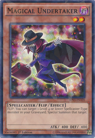 Magical Undertaker [BP03-EN105] Shatterfoil Rare | Arkham Games and Comics