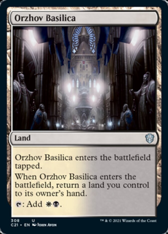 Orzhov Basilica [Commander 2021] | Arkham Games and Comics