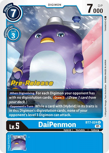 DaiPenmon [BT7-024] [Next Adventure Pre-Release Cards] | Arkham Games and Comics