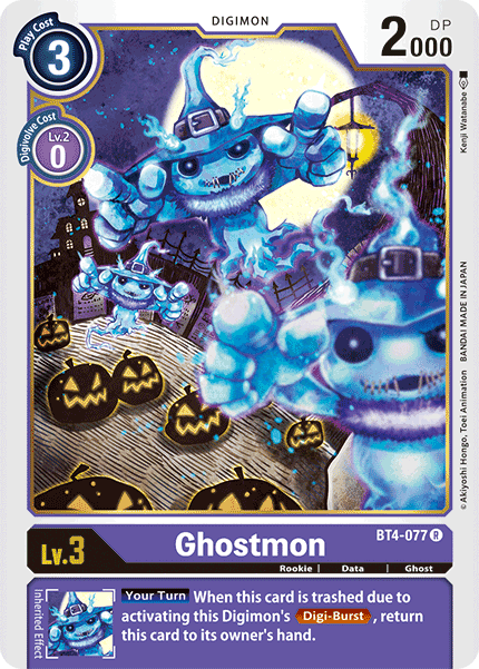 Ghostmon [BT4-077] [Great Legend] | Arkham Games and Comics