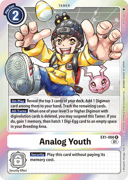 Analog Youth [EX1-066] [Classic Collection] | Arkham Games and Comics