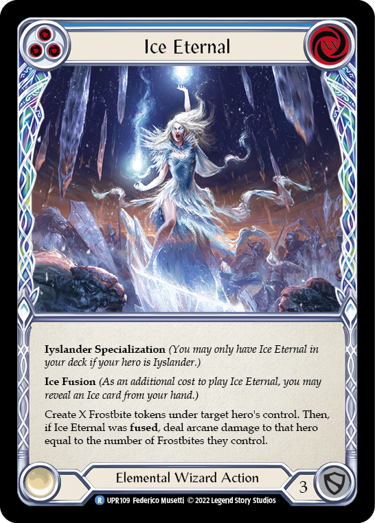 Ice Eternal [UPR109] (Uprising)  Rainbow Foil | Arkham Games and Comics