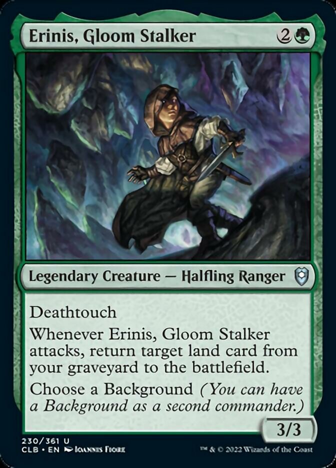 Erinis, Gloom Stalker [Commander Legends: Battle for Baldur's Gate] | Arkham Games and Comics