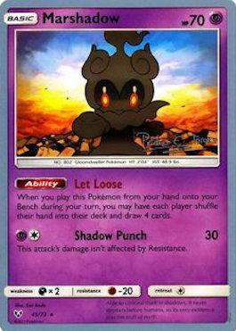 Marshadow (45/73) (Dragones y Sombras - Pedro Eugenio Torres) [World Championships 2018] | Arkham Games and Comics
