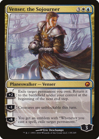 Venser, the Sojourner [Scars of Mirrodin] | Arkham Games and Comics