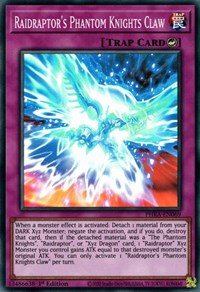 Raidraptor's Phantom Knights Claw [PHRA-EN069] Super Rare | Arkham Games and Comics