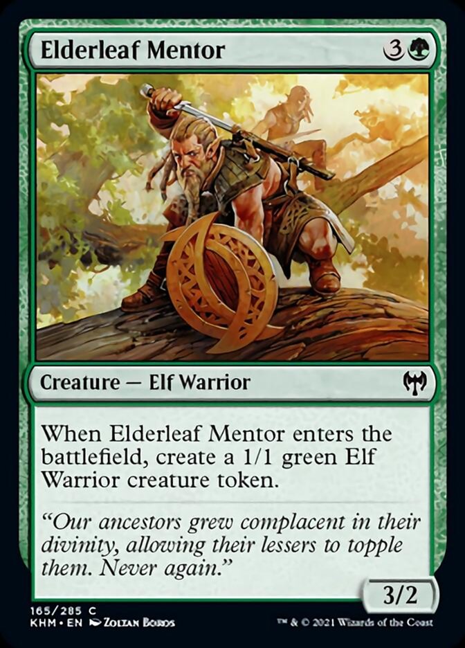 Elderleaf Mentor [Kaldheim] | Arkham Games and Comics