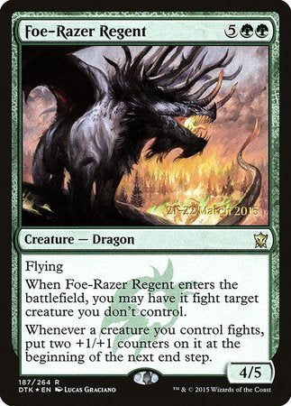 Foe-Razer Regent [Dragons of Tarkir Promos] | Arkham Games and Comics