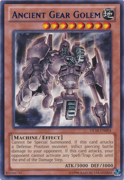 Ancient Gear Golem (Purple) [DL18-EN004] Rare | Arkham Games and Comics