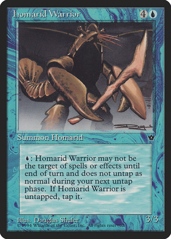 Homarid Warrior (Douglas Shuler) [Fallen Empires] | Arkham Games and Comics