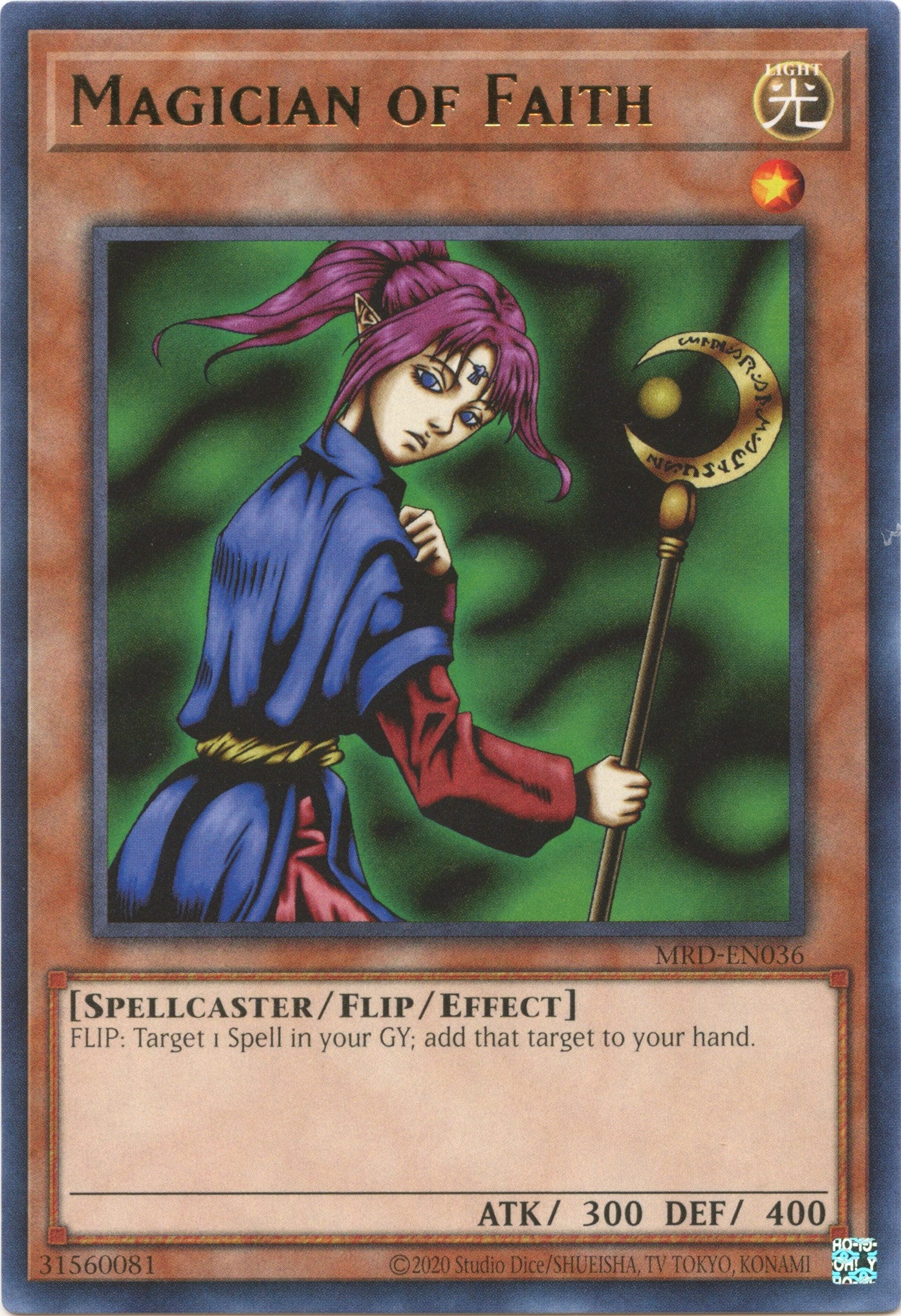 Magician of Faith (25th Anniversary) [MRD-EN036] Rare | Arkham Games and Comics