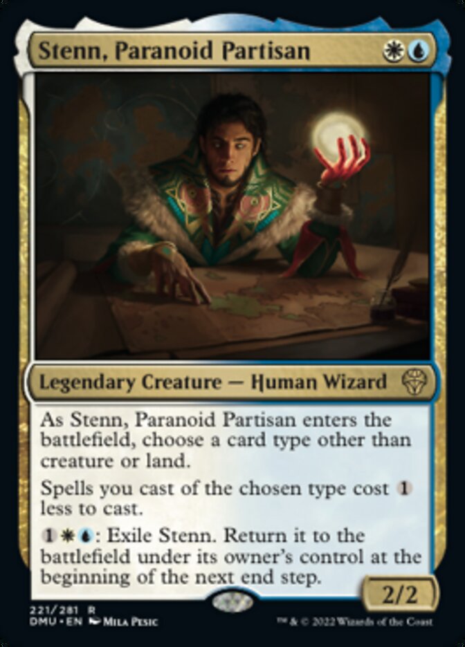 Stenn, Paranoid Partisan [Dominaria United] | Arkham Games and Comics