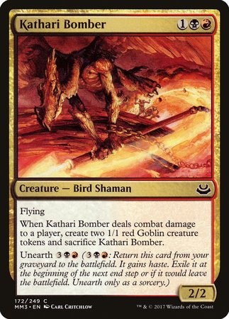 Kathari Bomber [Modern Masters 2017] | Arkham Games and Comics