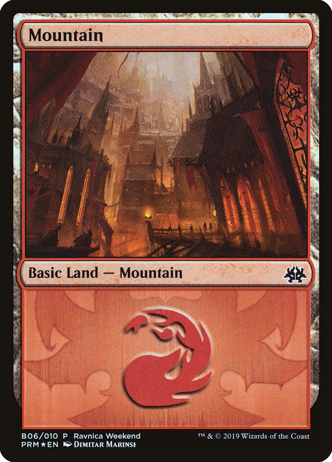 Mountain (B06) [Ravnica Allegiance Guild Kit] | Arkham Games and Comics