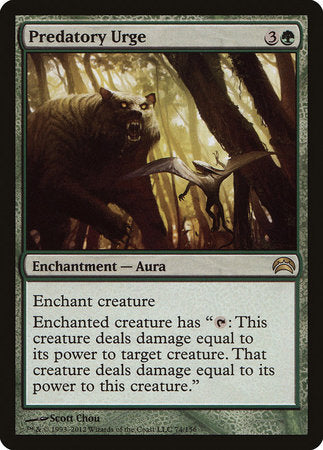 Predatory Urge [Planechase 2012] | Arkham Games and Comics