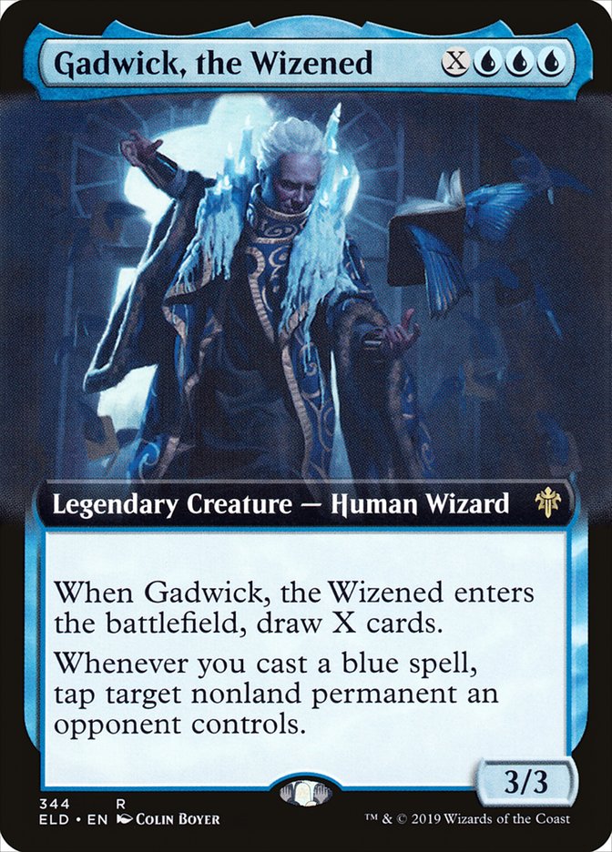 Gadwick, the Wizened (Extended Art) [Throne of Eldraine] | Arkham Games and Comics