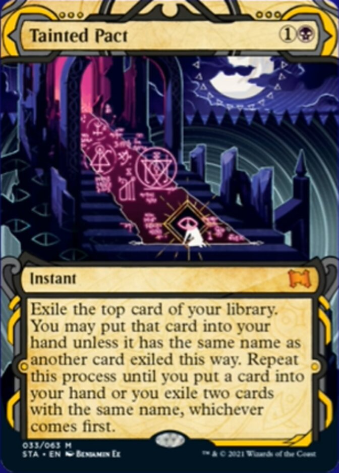 Tainted Pact (Etched Foil) [Strixhaven Mystical Archive] | Arkham Games and Comics