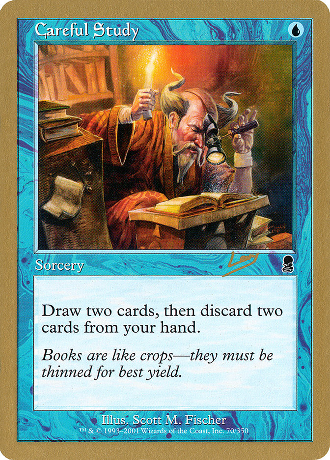 Careful Study (Raphael Levy) [World Championship Decks 2002] | Arkham Games and Comics