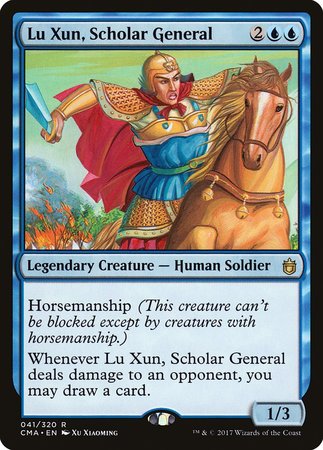 Lu Xun, Scholar General [Commander Anthology] | Arkham Games and Comics