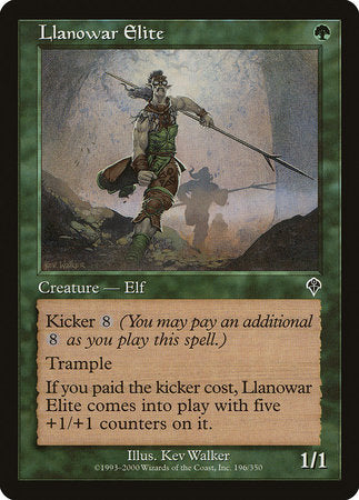 Llanowar Elite [Invasion] | Arkham Games and Comics