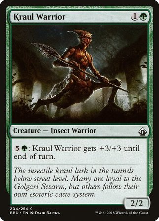 Kraul Warrior [Battlebond] | Arkham Games and Comics