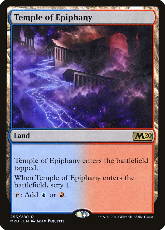 Temple of Epiphany [Core Set 2020] | Arkham Games and Comics