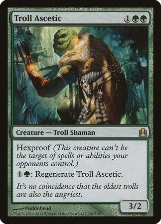 Troll Ascetic [Commander 2011] | Arkham Games and Comics