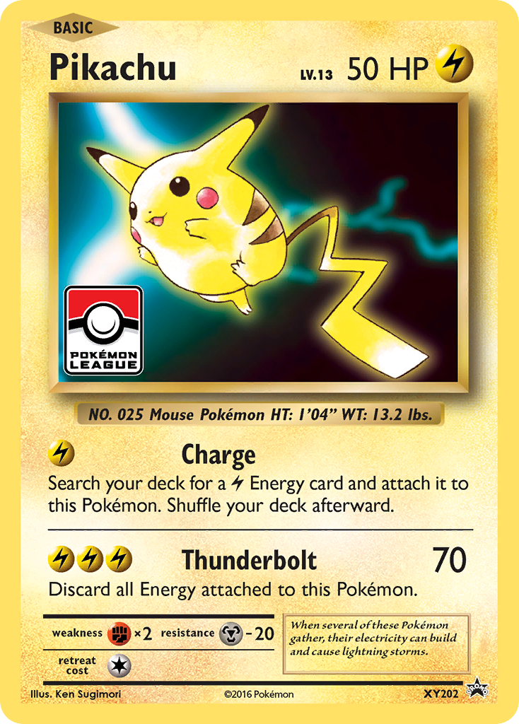 Pikachu (XY202) [XY: Black Star Promos] | Arkham Games and Comics