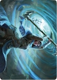 Sea Gate Stormcaller Art Card [Zendikar Rising Art Series] | Arkham Games and Comics