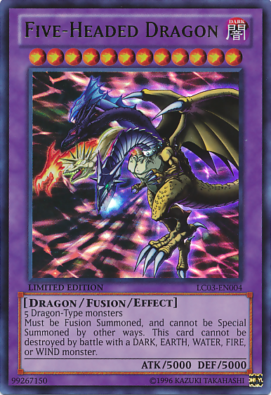 Five-Headed Dragon [LC03-EN004] Ultra Rare | Arkham Games and Comics