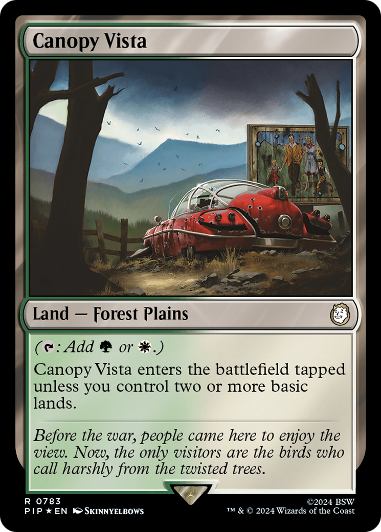 Canopy Vista (Surge Foil) [Fallout] | Arkham Games and Comics