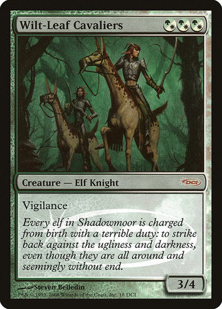 Wilt-Leaf Cavaliers [Gateway 2008] | Arkham Games and Comics